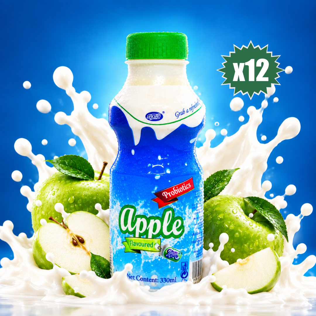 Yugo Apple Yogurt Drink 330ml - Pack of 12