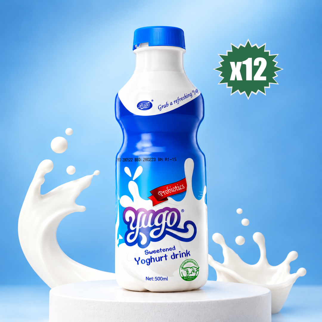 Yugo Apple Yogurt Drink 500ml - Pack of 12